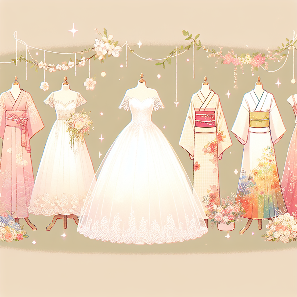 憧れのウェディングドレス👗はもちろん、和装👘やカラードレスなど、様々なスタイルで思い出を残せます。