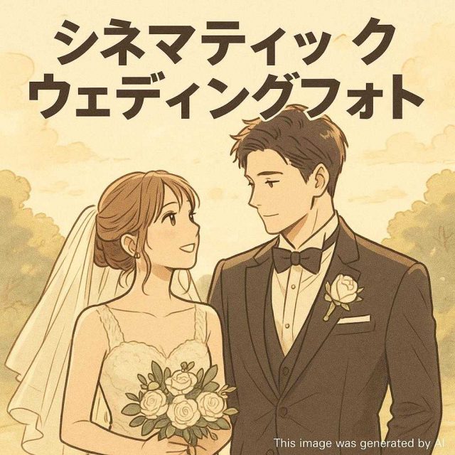 シネマティック ウェディングフォト