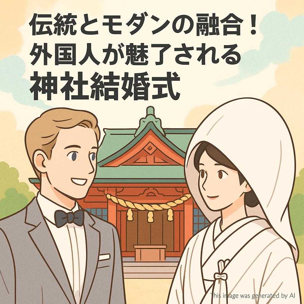 伝統とモダンの融合！外国人が魅了される神社結婚式