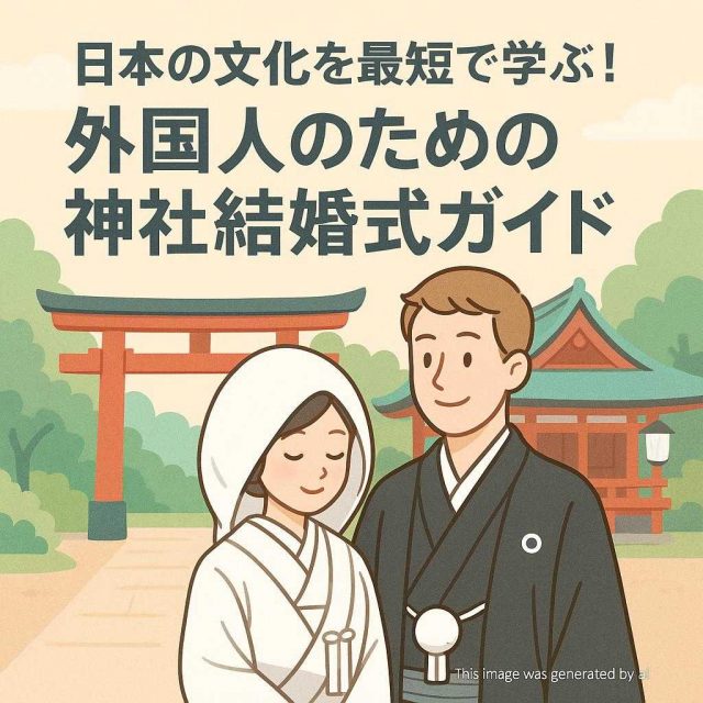 日本の文化を最短で学ぶ！外国人のための神社結婚式ガイド
