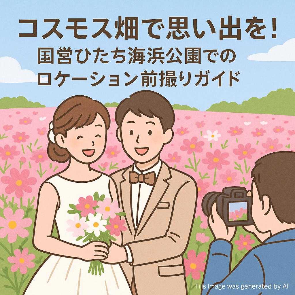 コスモス畑で思い出を！国営ひたち海浜公園でのロケーション前撮りガイド