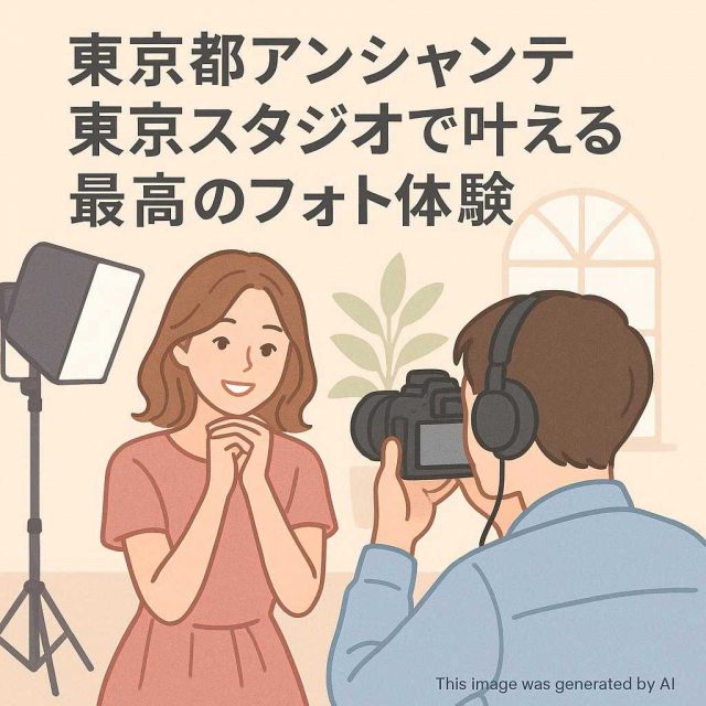 東京都アンシャンテ東京スタジオで叶える最高のフォト体験