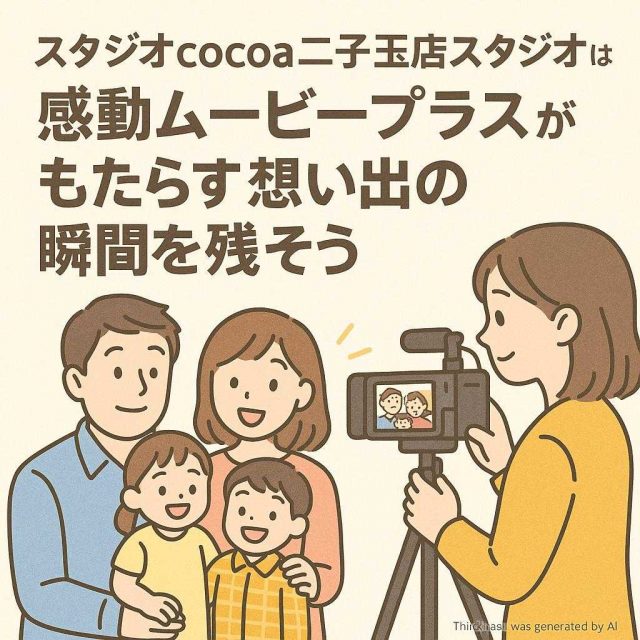 スタジオcocoa二子玉店スタジオは感動ムービープラスがもたらす想い出の瞬間を残そう
