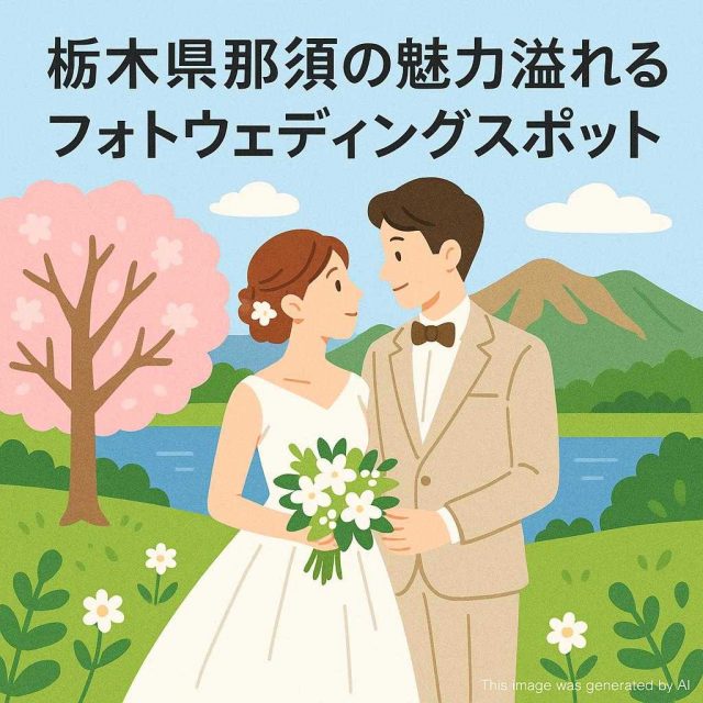 栃木県那須の魅力溢れるフォトウェディングスポット
