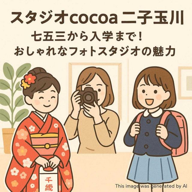 スタジオcocoa二子玉川 七五三から入学まで！おしゃれなフォトスタジオの魅力