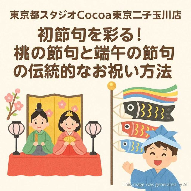 東京都スタジオCocoa東京二子玉川店 初節句を彩る！桃の節句と端午の節句の伝統的なお祝い方法