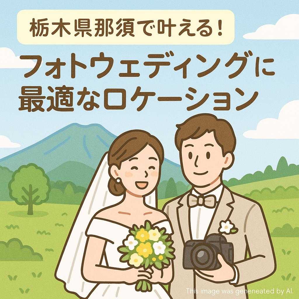 栃木県那須で叶える！フォトウェディングに最適なロケーション