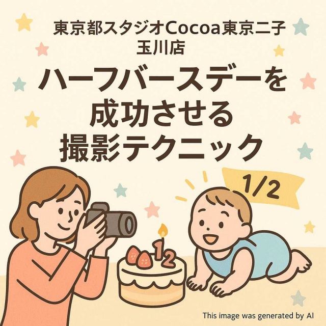 東京都スタジオCocoa東京二子玉川店 ハーフバースデーを成功させる撮影テクニック