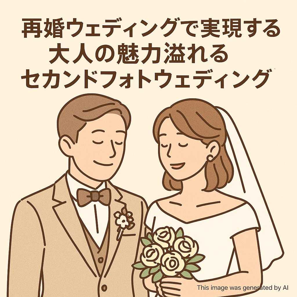 再婚ウェディングで実現する大人の魅力溢れるセカンドフォトウェディング