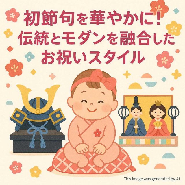 初節句を華やかに！伝統とモダンを融合したお祝いスタイル