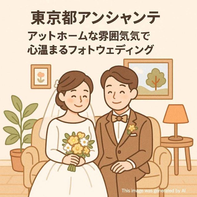 東京都アンシャンテ東京 アットホームな雰囲気で心温まるフォトウェディング