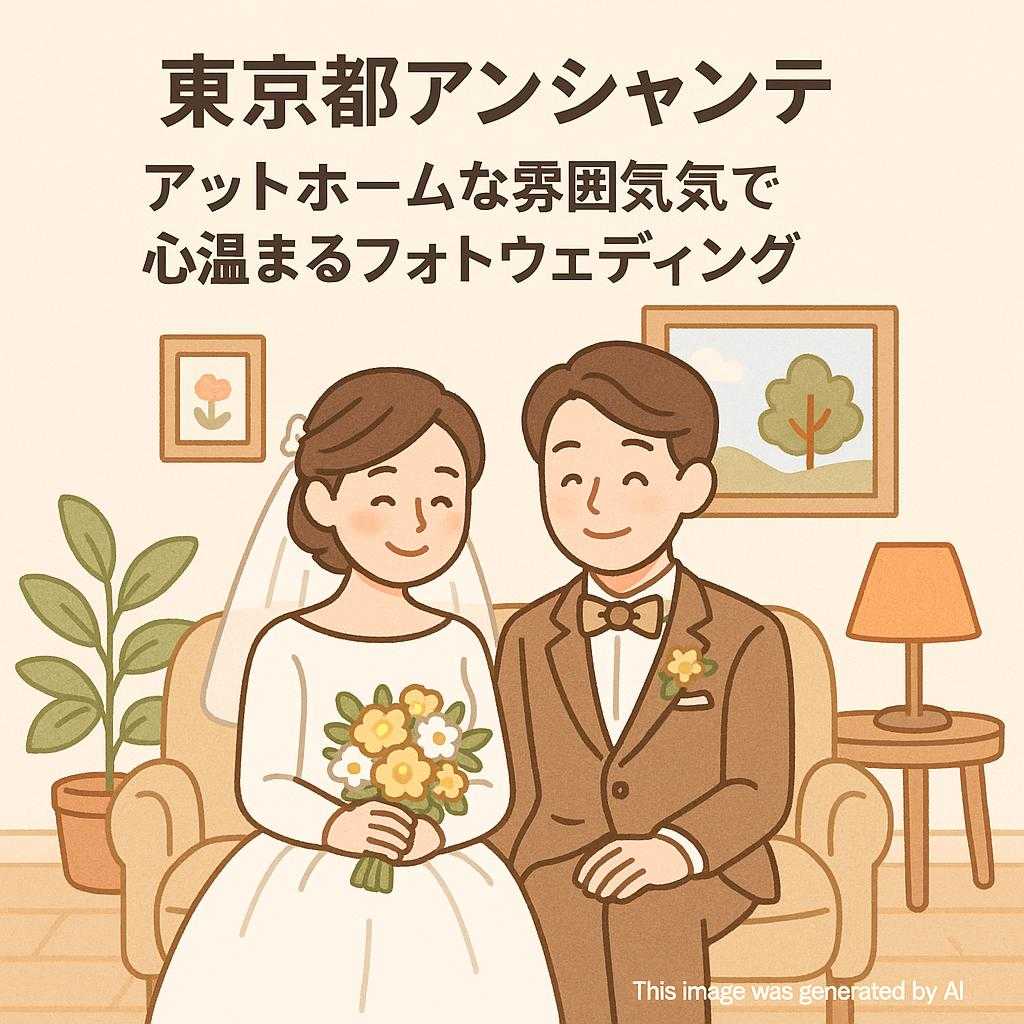 東京都アンシャンテ東京 アットホームな雰囲気で心温まるフォトウェディング