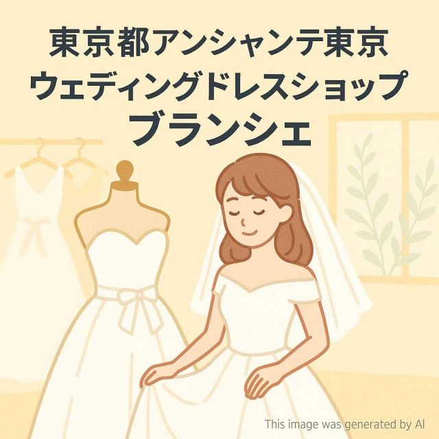 東京都アンシャンテ東京 ウェディングドレスショップ ブランシェ