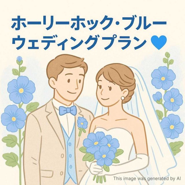 「ホーリーホック・ブルー」ウェディングプラン 💙