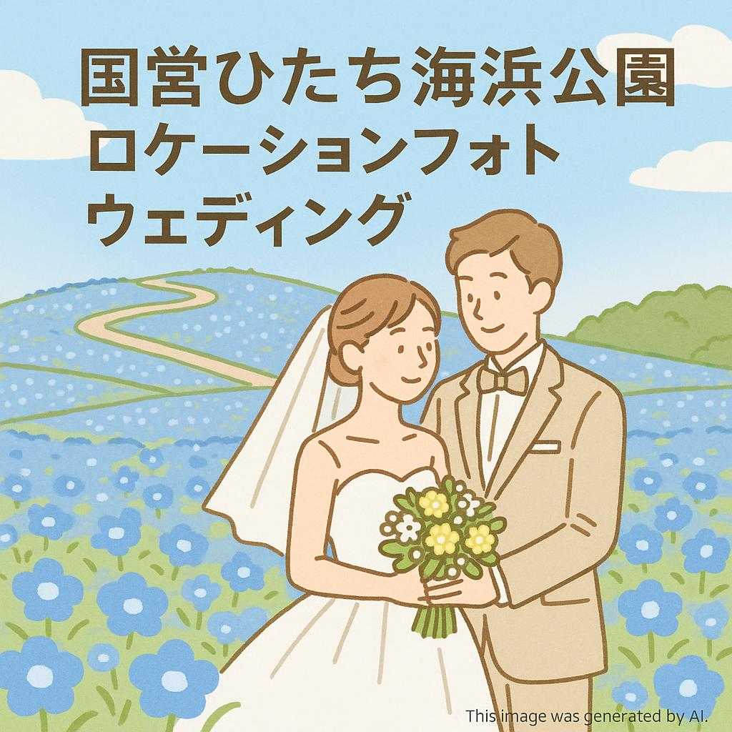 国営ひたち海浜公園ロケーションフォトウェディング