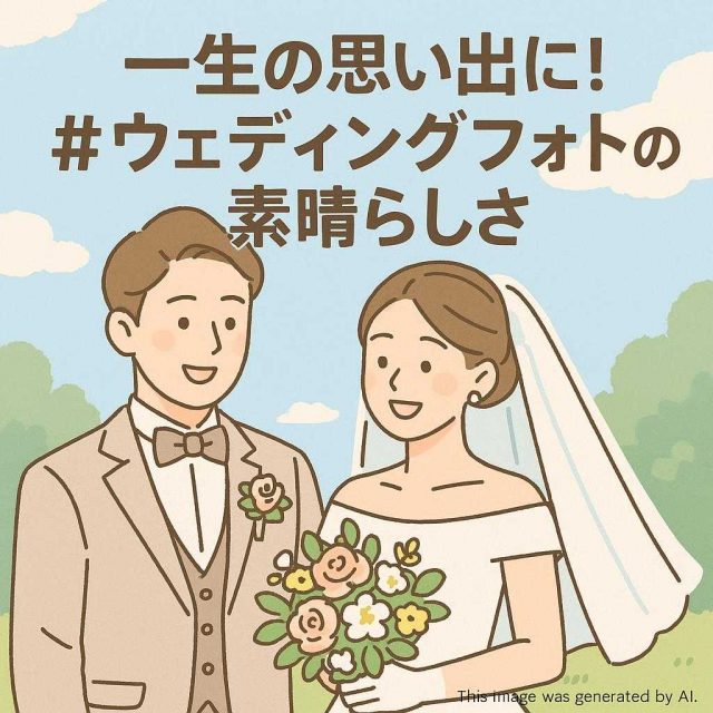 一生の思い出に！#ウェディングフォト の素晴らしさ