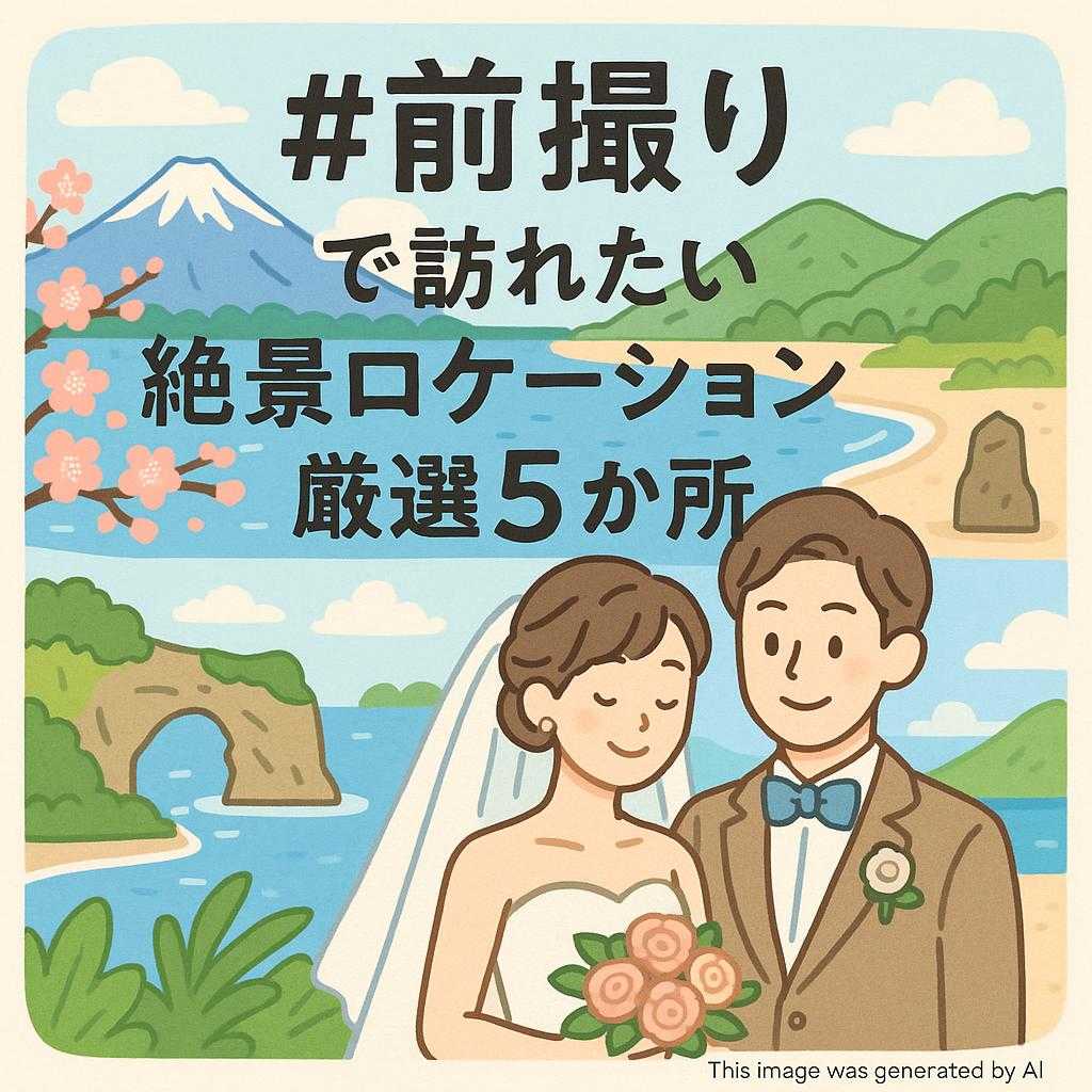 #前撮り で訪れたい絶景ロケーション厳選5か所