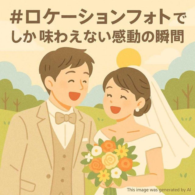 #ロケーションフォト でしか味わえない感動の瞬間