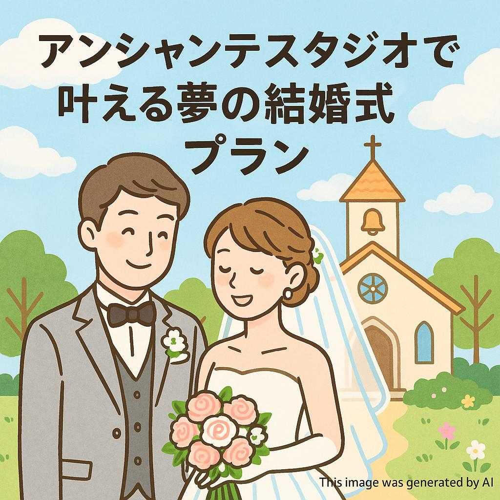 アンシャンテスタジオで叶える夢の結婚式プラン