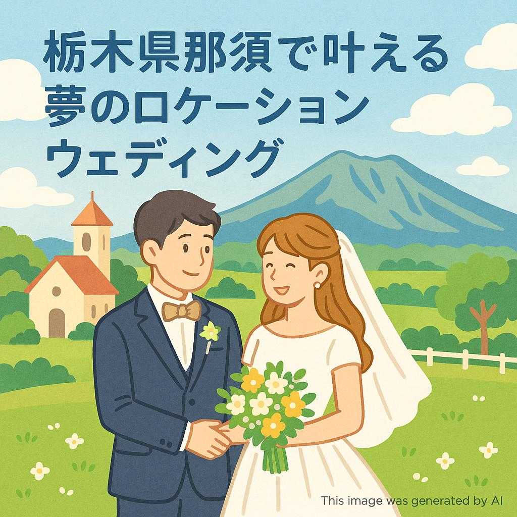 栃木県那須で叶える夢のロケーションウェディング