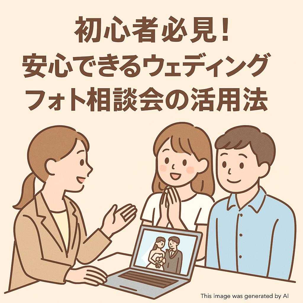 初心者必見!安心できるウェディングフォト相談会の活用法