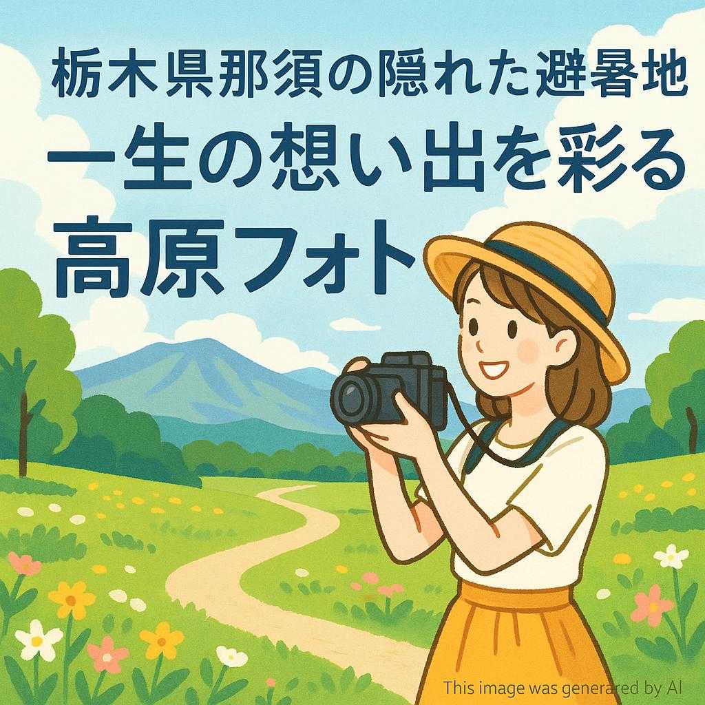 栃木県那須の隠れた避暑地、一生の想い出を彩る高原フォト