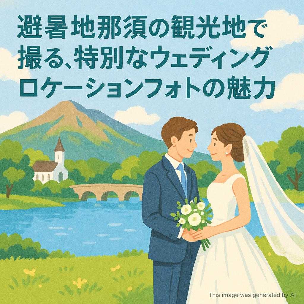 避暑地那須の観光地で撮る、特別なウェディングロケーションフォトの魅力