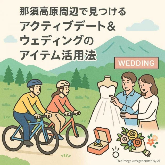 那須高原周辺で見つけるアクティブデート＆ウェディングのアイテム活用法