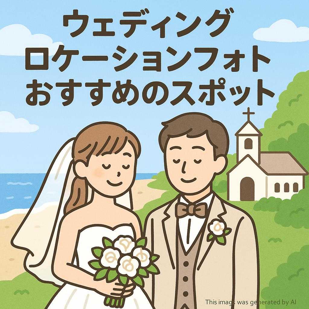 ウェディングロケーションフォトウェディングのおすすめスポット