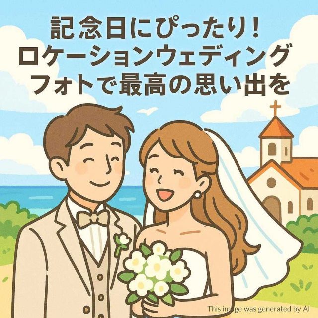 記念日にぴったり！ロケーションウェディングフォイトで最高の思い出を