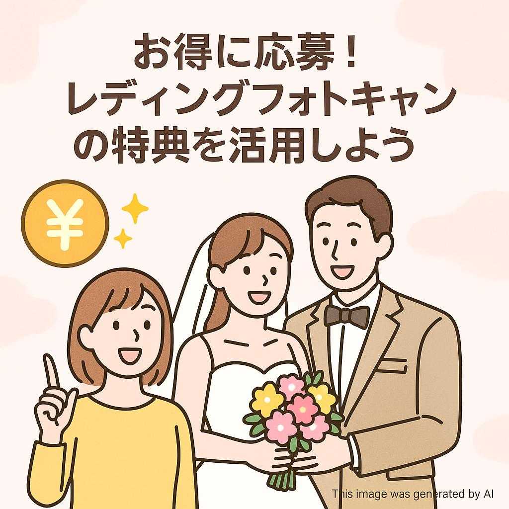 お得に応募！ウェディングフォトキャンペーンの特典を活用しよう