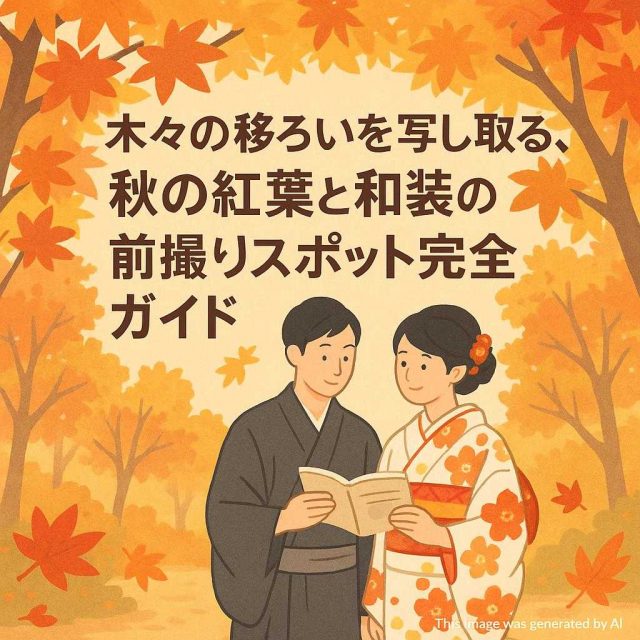 木々の移ろいを写し取る、秋の紅葉と和装の前撮りスポット完全ガイド